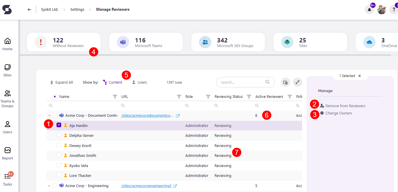 Automated Access Review Setup - Manage Reviewers