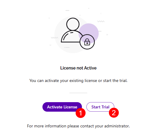 Activation Screen