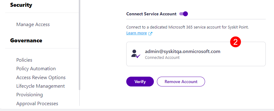 Microsoft Authentication Flow - Connected Account