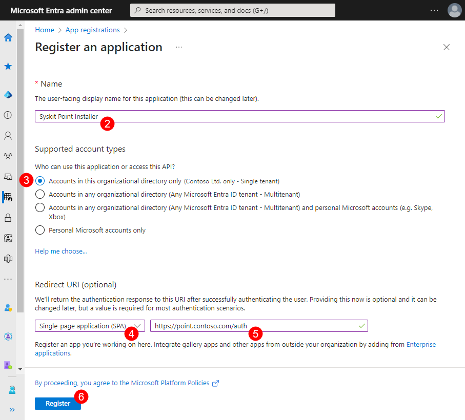 Register an Application