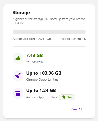 Storage tile 