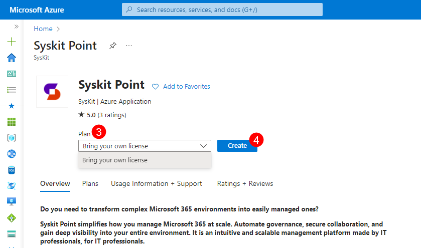 Syskit Point in Azure