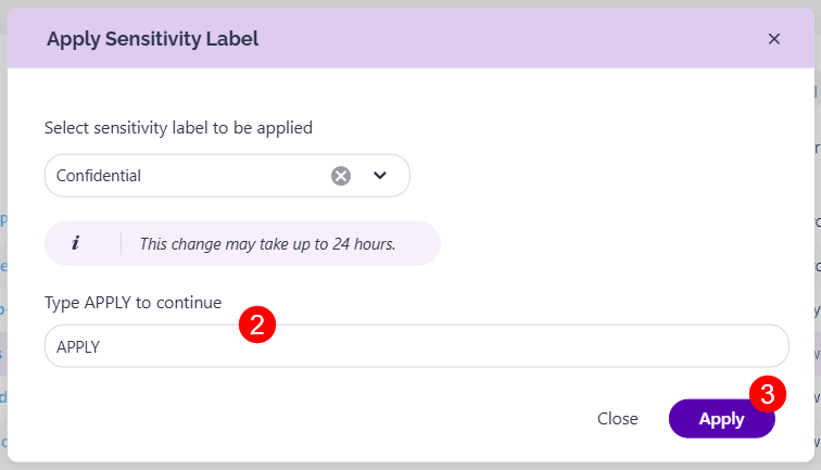 Apply Sensitivity Labels - Overview