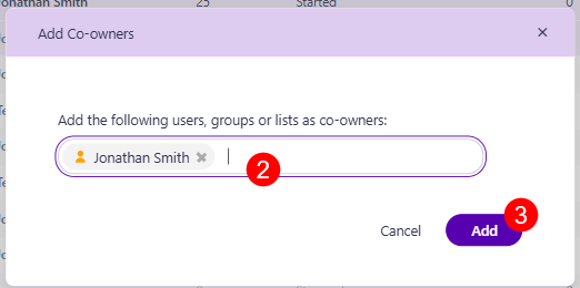 Power Platform - Add Co-Owners - Apps