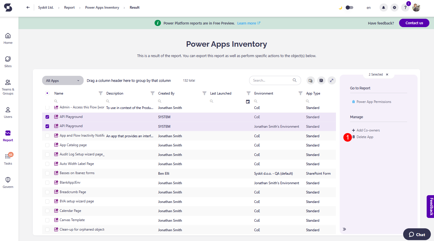 Power Platform - Apps