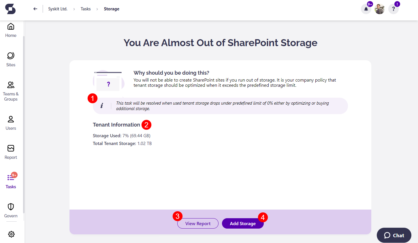 Policy Vulnerability Task