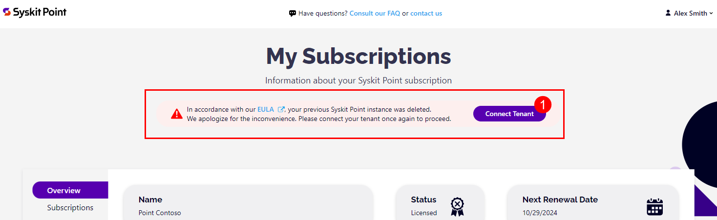 Syskit Point Subscription - Canceled